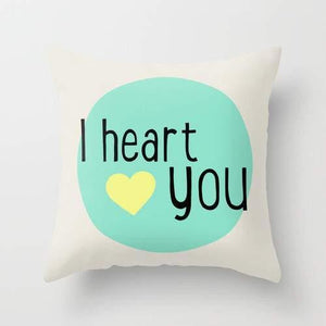 I heart you Pillow